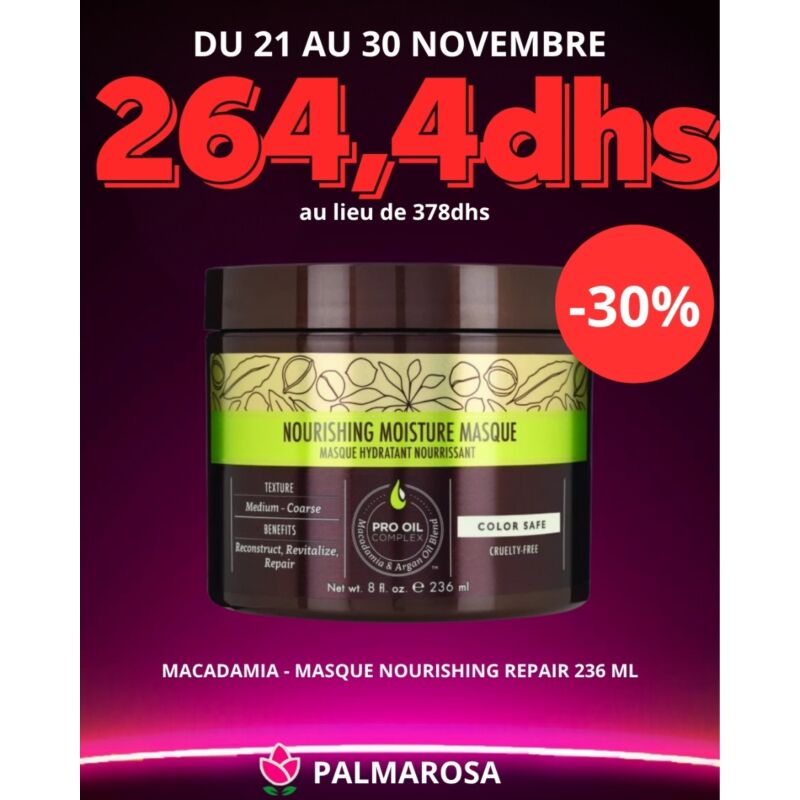 MACADAMIA - MASQUE NOURISHING REPAIR 236 ML