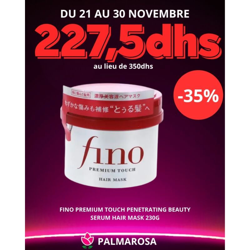  FINO PREMIUM TOUCH PENETRATING BEAUTY SERUM HAIR MASK 230G