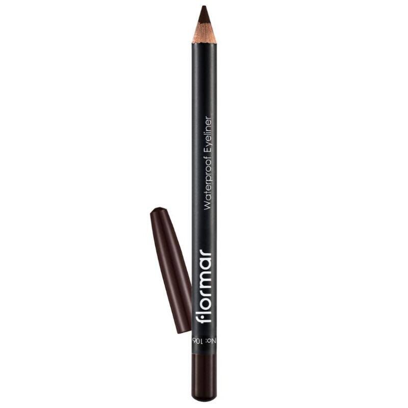 FLORMAR - WATERPROOF EYELINER-106Dark chestnut