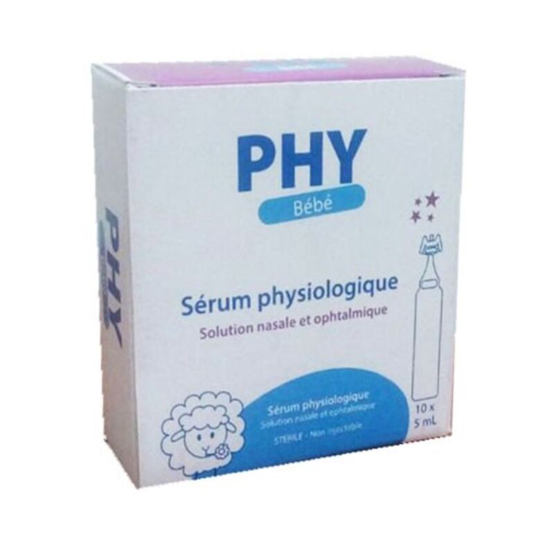 GILBERT-SERUM PHYSIOLOGIQUE 5ML BTE DE 10