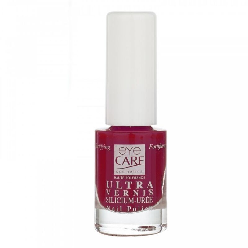 EYE CARE COSMETICS  - ULTRA-VERNIS À ONGLES SILICIUM URÉE ROUGE ECLAT, 4.7ML
