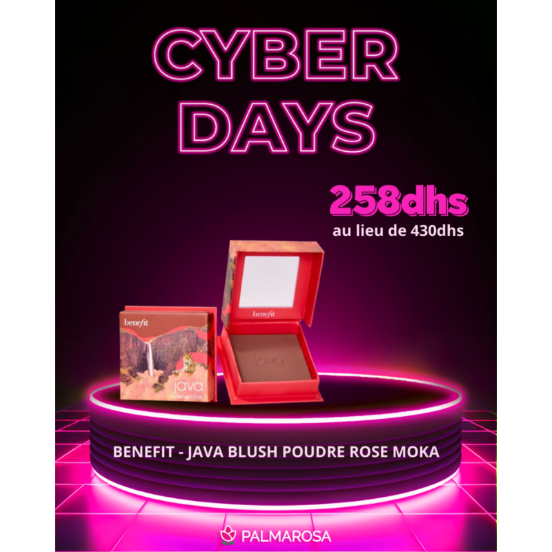 BENEFIT - JAVA BLUSH POUDRE ROSE MOKA