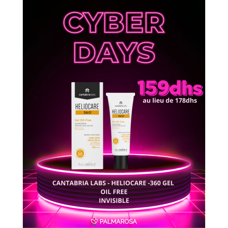 CANTABRIA LABS - HELIOCARE -360 GEL OIL FREE