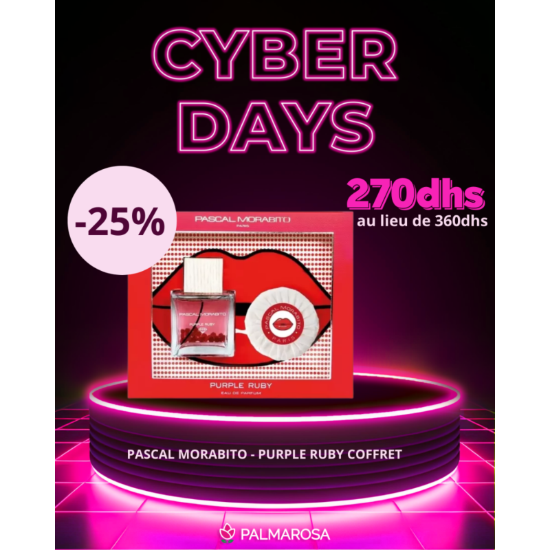 PASCAL MORABITO - PURPLE RUBY COFFRET