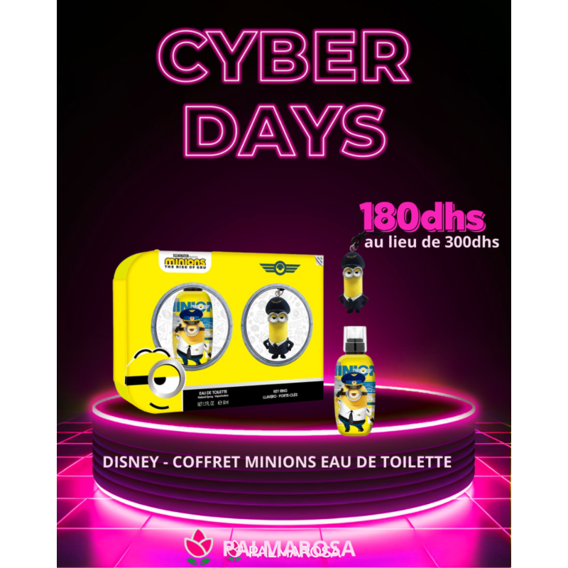 DISNEY - COFFRET MINIONS EAU DE TOILETTE