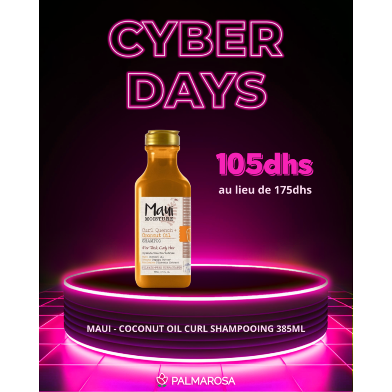 MAUI - COCONUT OIL CURL SHAMPOOING 385ML