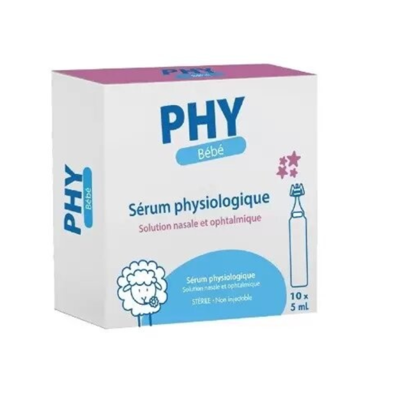 GILBERT - PHY SERUM PHYSIOLOGIQUE 5*5ML  ma