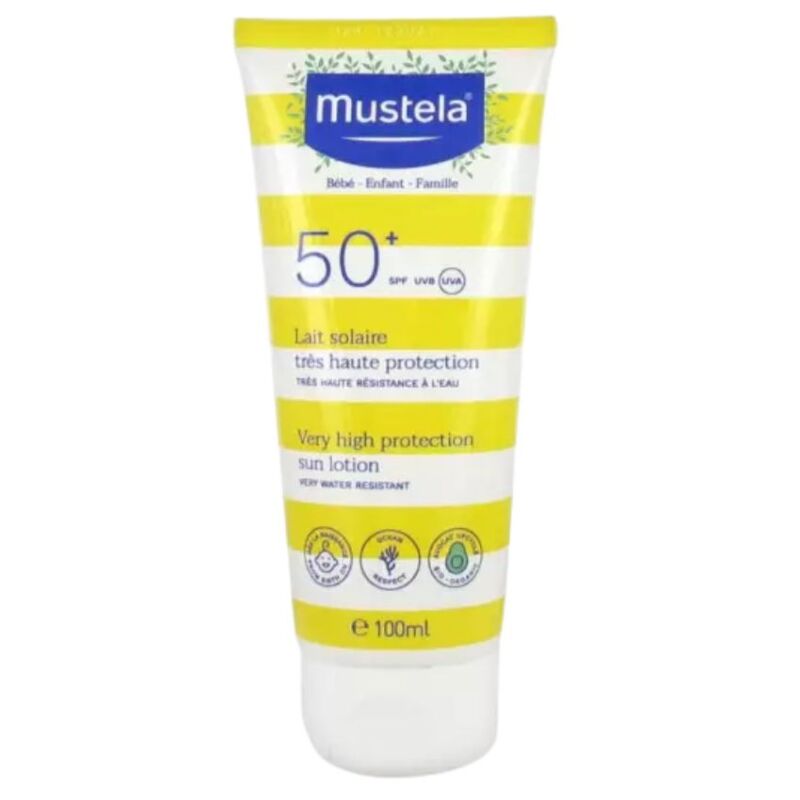 MUSTELA - LAIT SOLAIRE SPF50+ 100ML