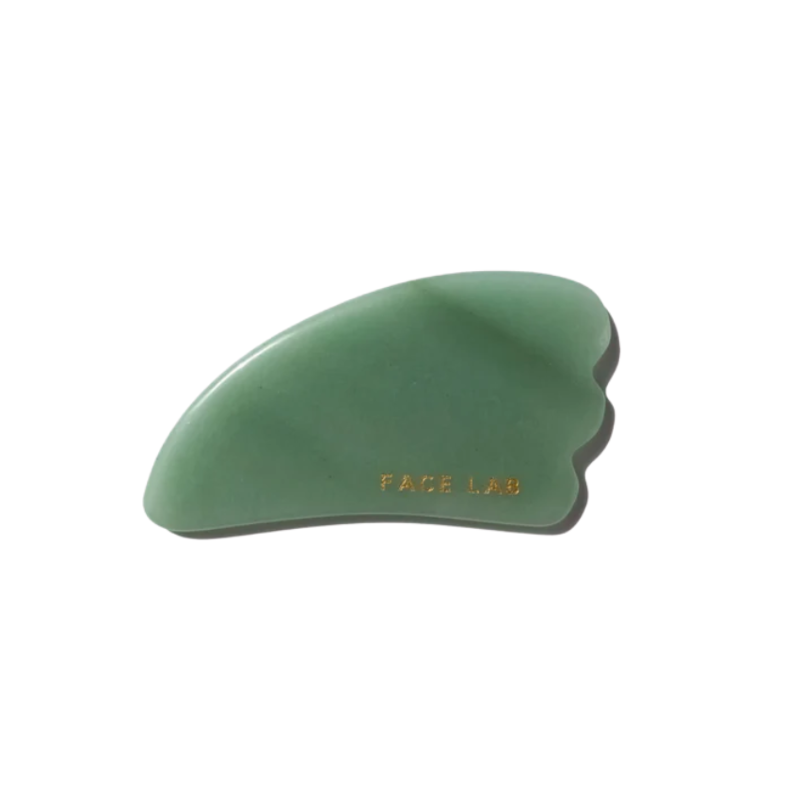 FACELAB - GUA SHA PLUME EN AVENTURINE VERTE