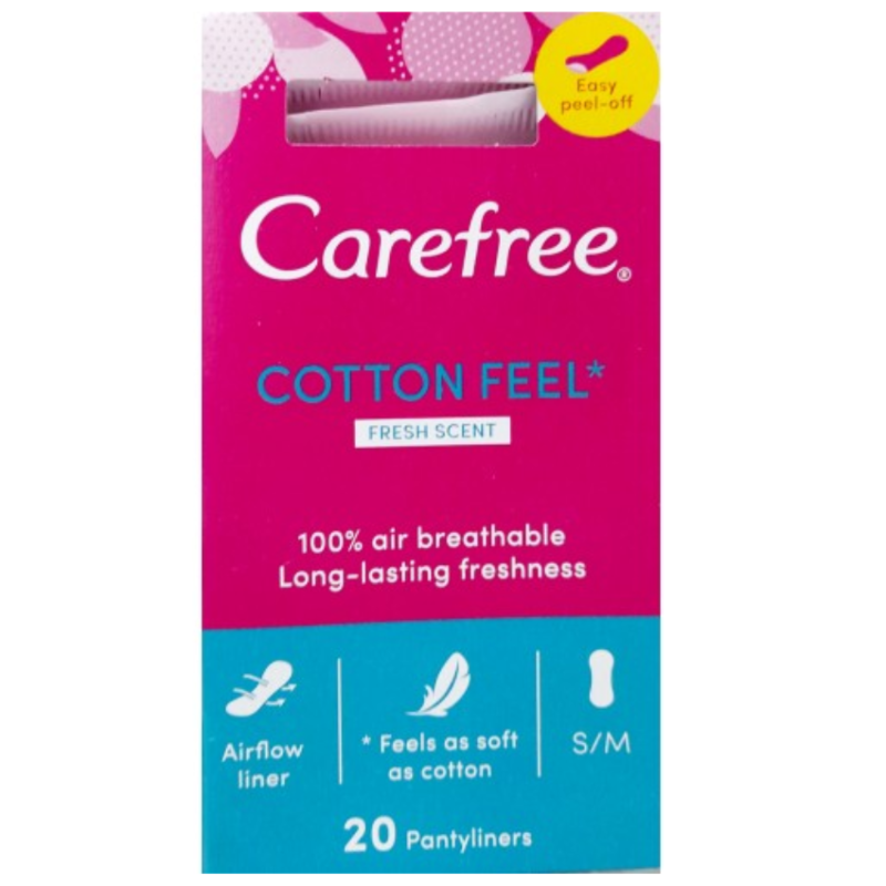 CAREFREE - COTTON FRESH SCENT 20