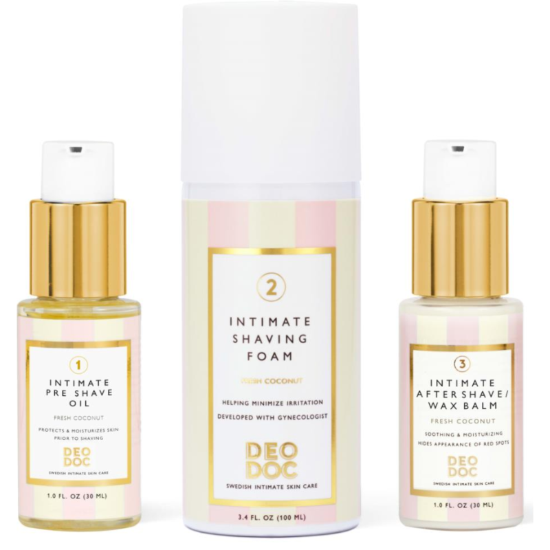 DEODOC -3 STEP SHAVING KIT
