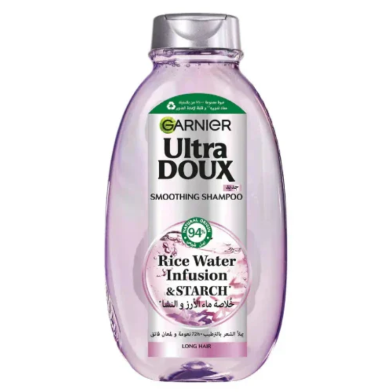 GARNIER - ULTRA DOUX SHAMPOOING RICE WATER 400ML