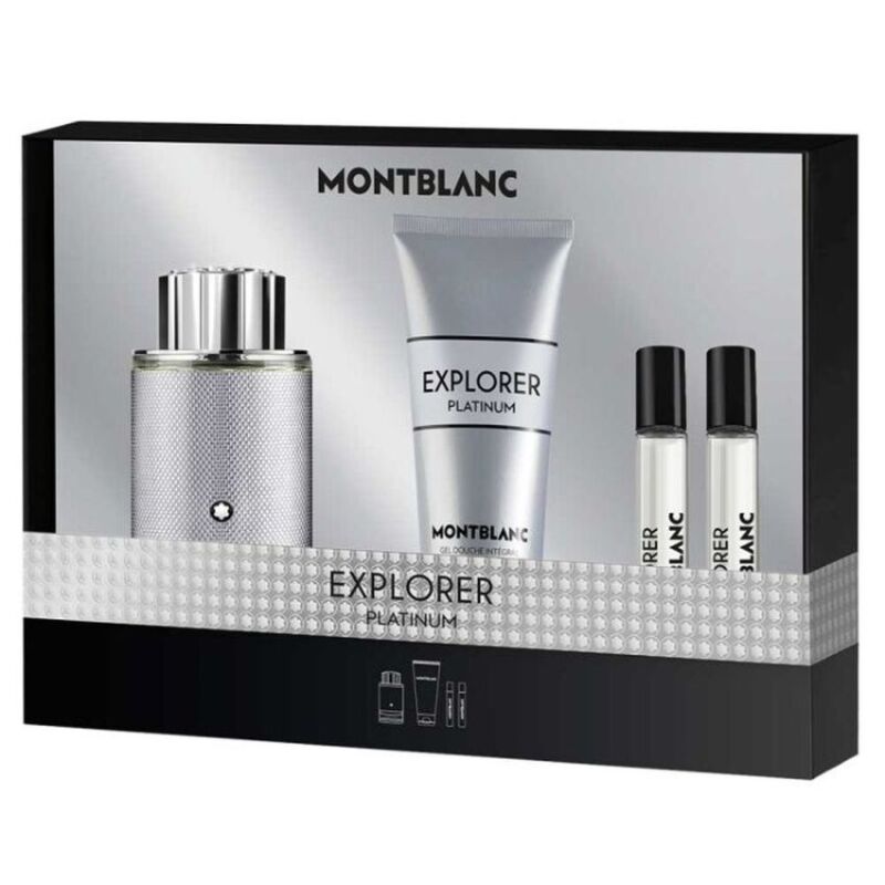 MONTBLANC -  COFFRET CEXPLORER PLATINUM EAU DE PARFUM 100 ML