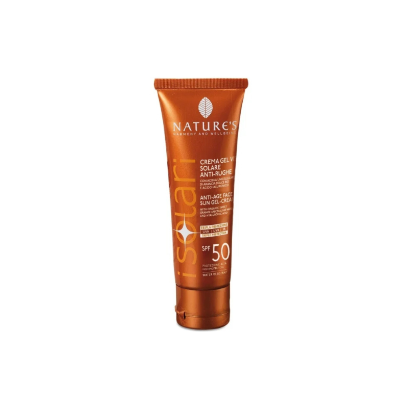 NATURE'S ISOLARI - NATURE'S CREME GEL SOLAIRE ANTI AGE 50 ML