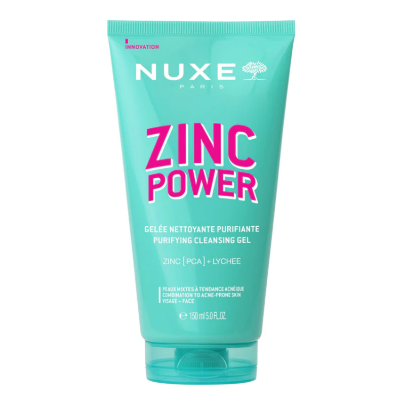NUXE - ZINC POWER GELEE NETTOYANTE PURIFIANTE 150 ML