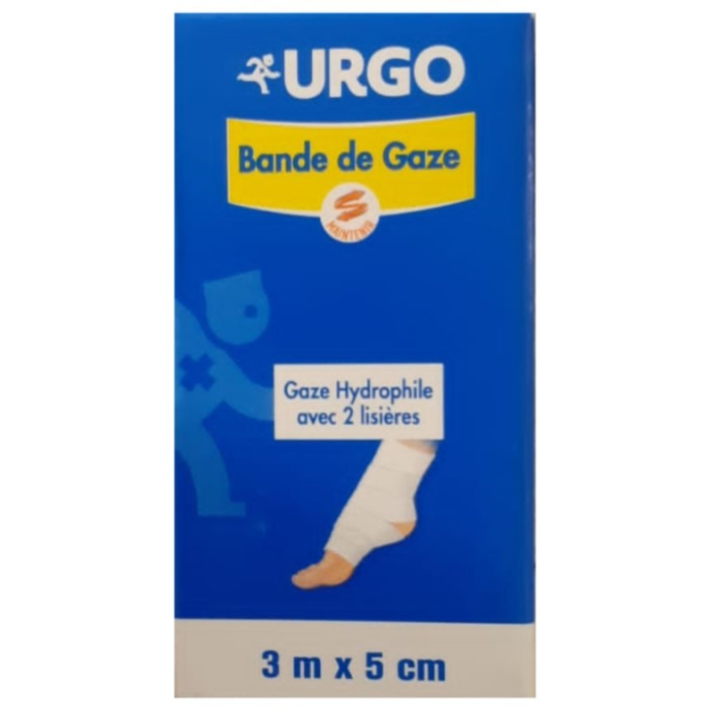 URGO - BANDE DE GAZE 3*5CM