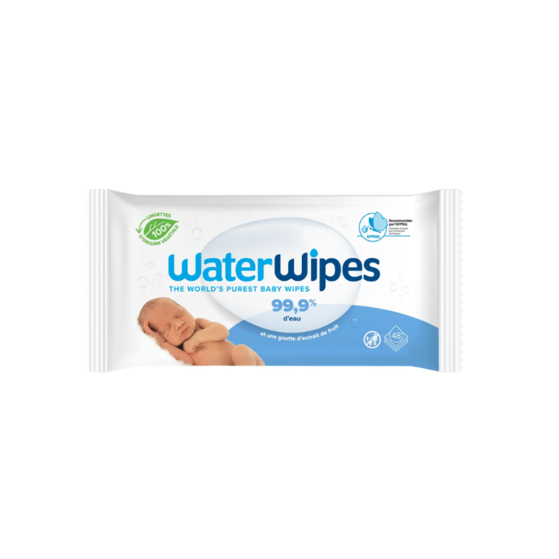 WATERWIPES - LINGETTES BEBE 60 PCS